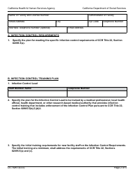 Form LIC9283 Infection Control Plan - Adult Day Programs - California, Page 2