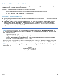 Form I1-ERS Group Term Life Insurance (Gtli) Change of Beneficiary Form - Georgia (United States), Page 2