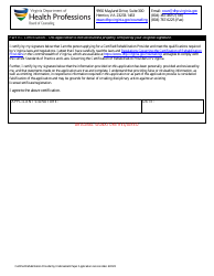 Paper Application Packet for a Certified Rehabilitation Provider (Crp) by Endorsement - Virginia, Page 5
