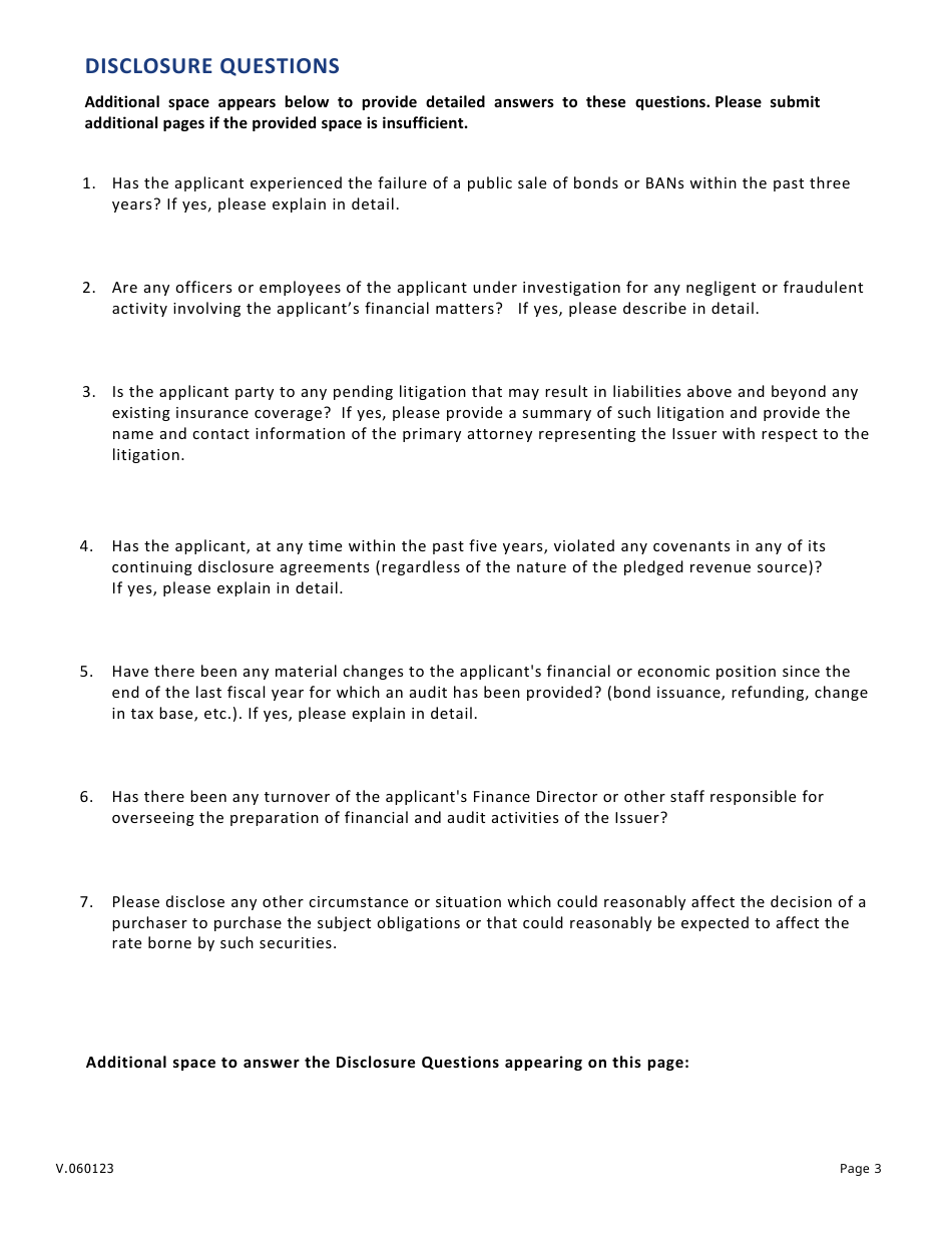 Application for Credit Enhancement - Ohio Market Access Program - Ohio, Page 4