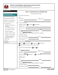 OSC Form 14 Report Government Wrongdoing (Disclosure), Page 2