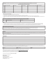 Form HEA5234 Public Swimming Pool Equipment Replacement Notification Report - Ohio, Page 2