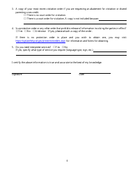 Form DSS-SE-415 Petition for Modification of Child Support Obligation - South Dakota, Page 7