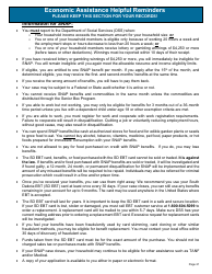 Form DSS-EA-301 Economic Assistance Application - South Dakota, Page 21
