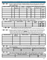 Form DSS-EA-301 Economic Assistance Application - South Dakota, Page 6