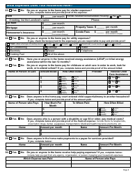 Form DSS-EA-301 Economic Assistance Application - South Dakota, Page 8