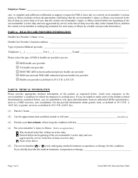 Form WH-385 Certification for Serious Injury or Illness of a Current Servicemember for Military Caregiver Leave Under the Family and Medical Leave Act, Page 3