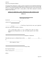 Form AEMS141A Transfer Poultry Feeding Operation (Pfo) Application - Oklahoma, Page 3