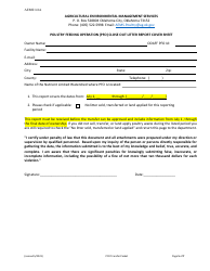 Form AEMS141A Transfer Poultry Feeding Operation (Pfo) Application - Oklahoma, Page 5