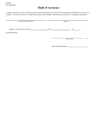 Form AEMS164 Commercial Pet Breeders Application - Oklahoma, Page 3