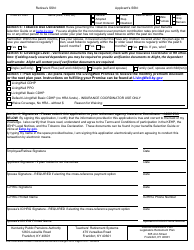 Form 6200 Retiree Health Insurance Enrollment/Change Form - Kentucky, Page 2