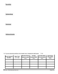 Alternate Plan Form - Forest Practices Application/Notification - Washington, Page 3