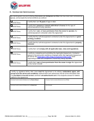 Operations Preseason Application/Agreement - Washington, Page 12