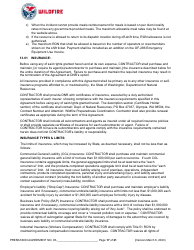 Operations Preseason Application/Agreement - Washington, Page 17