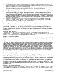 DEP Form 62-761.900(3) Part H Storage Tank Standby Trust Fund Agreement - Florida, Page 3