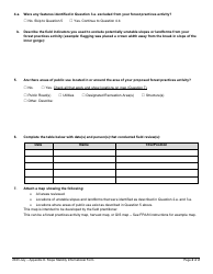 Appendix D Slope Stability Informational Form - Washington, Page 2