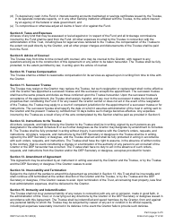 DEP Form 62-761.900(3) Part G Storage Tank Trust Fund Agreement - Florida, Page 3