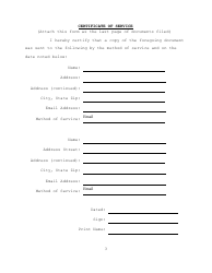 Notice of Appeal and Certificate of Service - Hawaii, Page 3