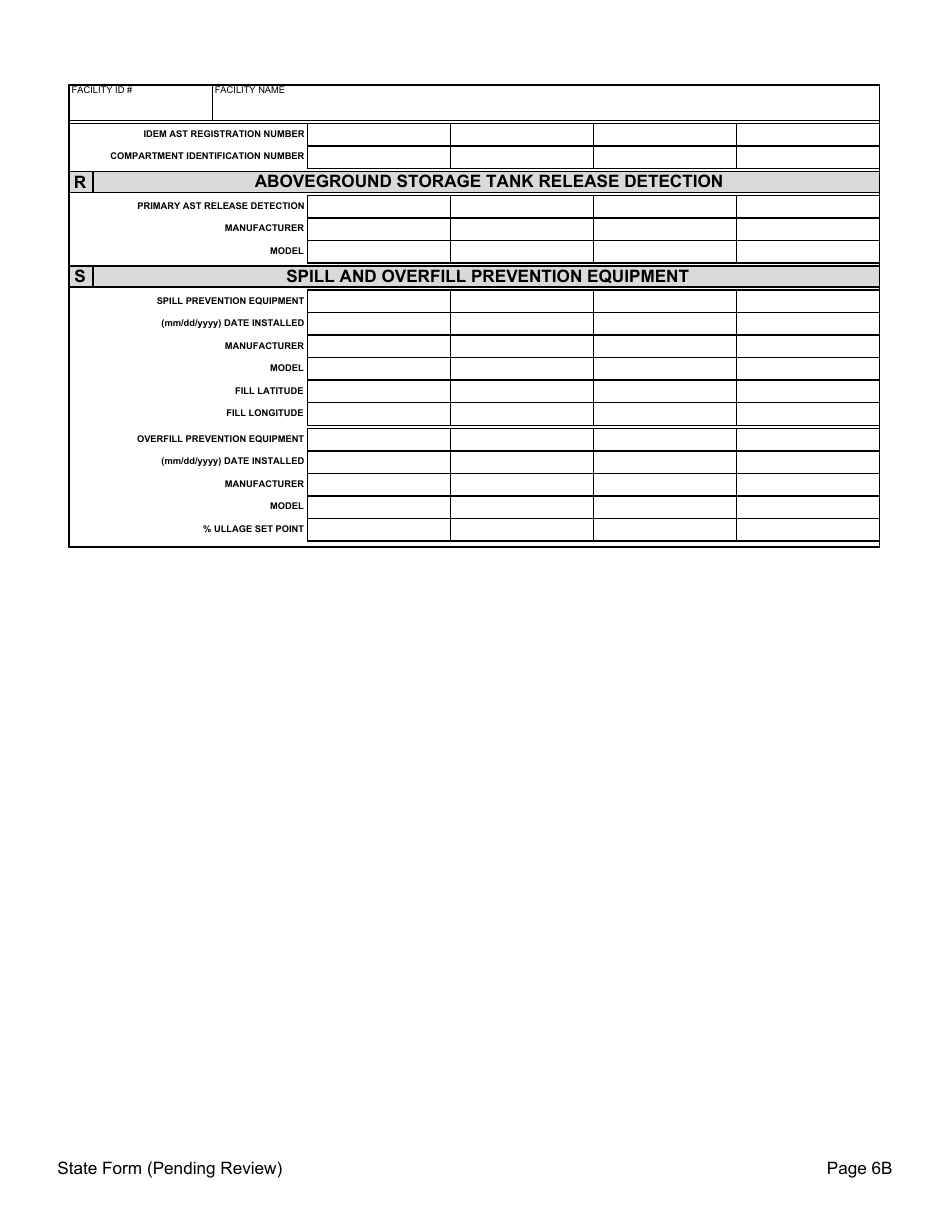 Notification for Aboveground Storage Tank Systems - Indiana, Page 8