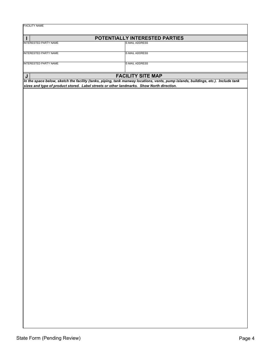 Initial Registration for Aboveground Storage Tank Systems - Indiana, Page 4