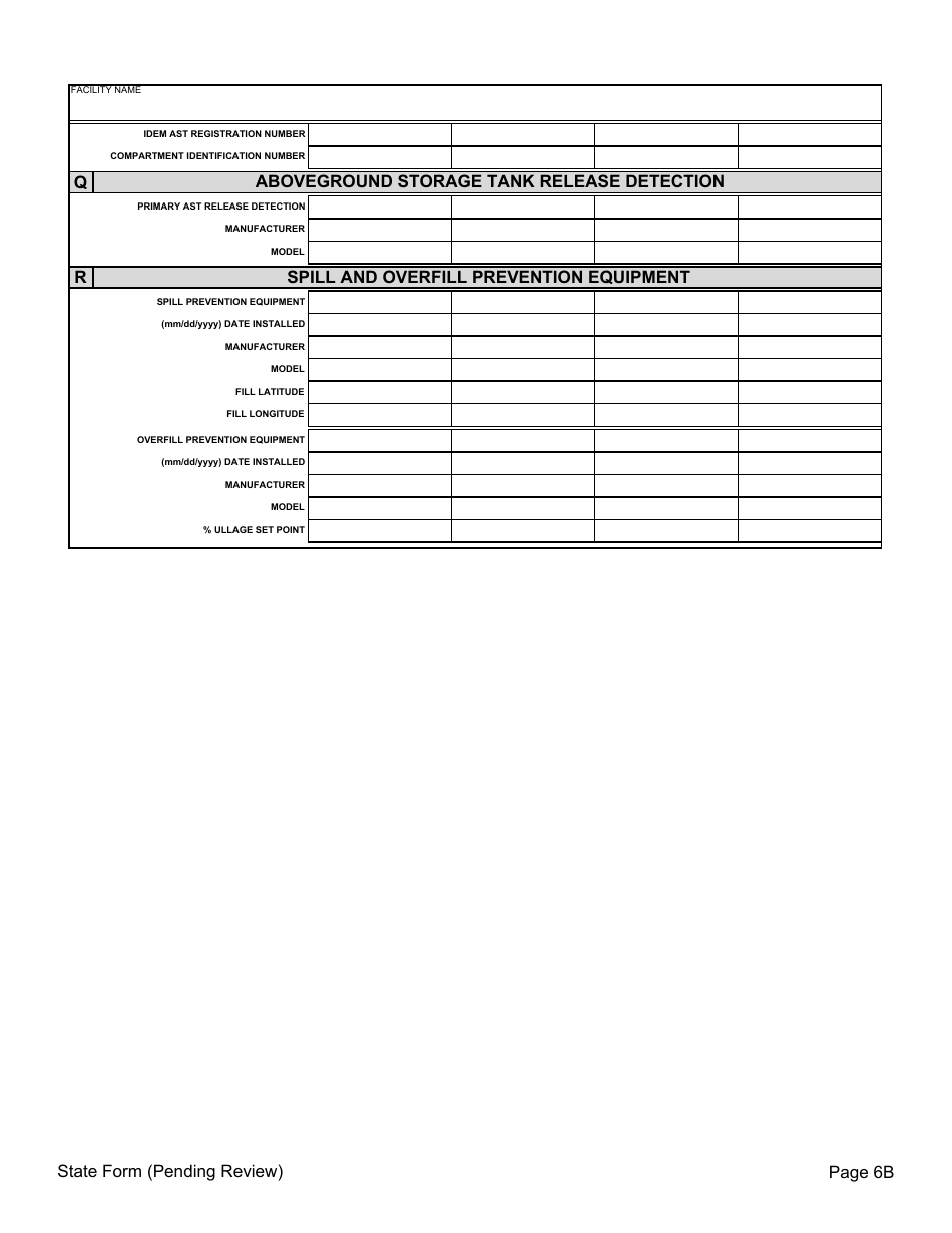 Initial Registration for Aboveground Storage Tank Systems - Indiana, Page 8
