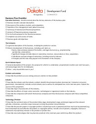 Instructions for Form SFN59676 North Dakota Development Fund, Inc. (Nddf) Application - North Dakota, Page 3