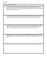 Form SFN62332 Renaissance Zone Application/Development Plan - North Dakota, Page 5