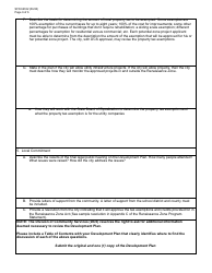 Form SFN62332 Renaissance Zone Application/Development Plan - North Dakota, Page 6