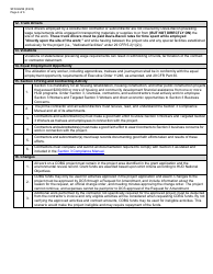 Form SFN62299 Community Development Block Grant (Cdbg) Pre-construction Conference Checklist/Minutes - North Dakota, Page 4