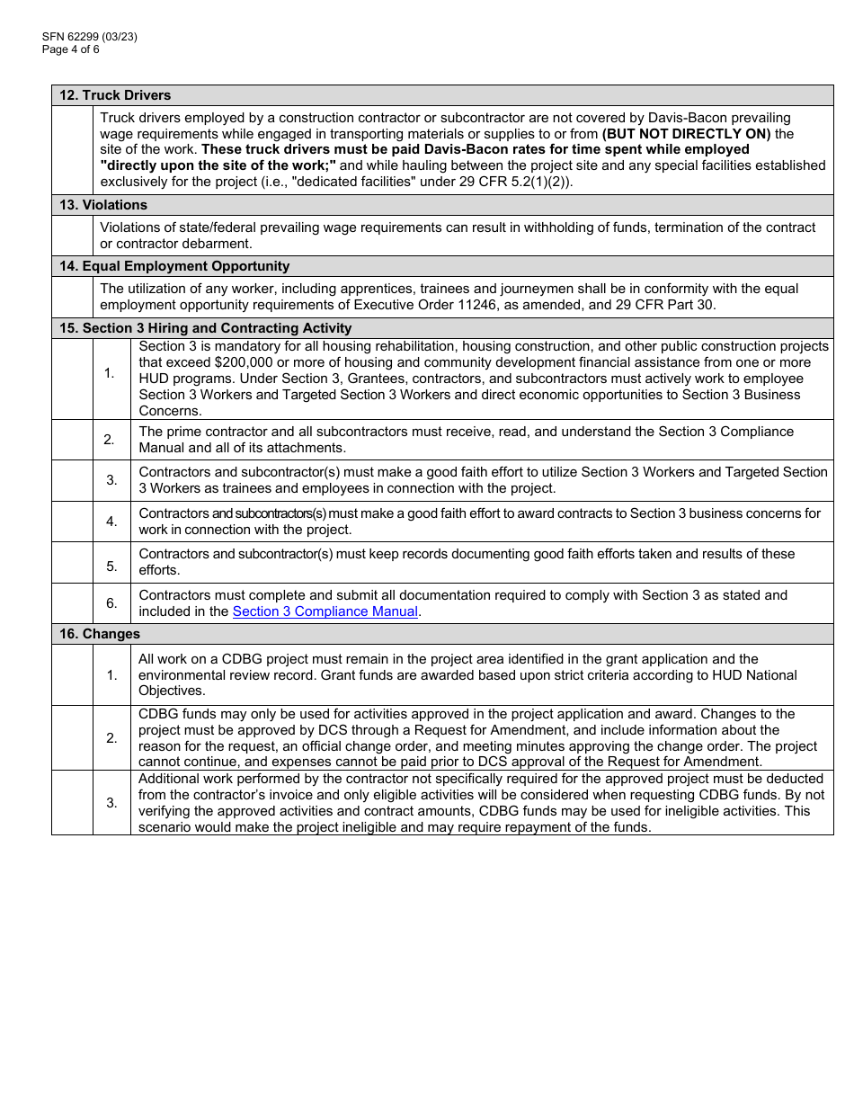 Form SFN62299 - Fill Out, Sign Online and Download Fillable PDF, North ...