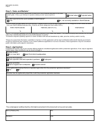 Form SFN62300 Application for Certification as a Tourism Primary-Sector Operator in the State of North Dakota - North Dakota, Page 2