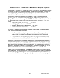 Instructions for Form 470-5477 Home and Community-Based Services (Hcbs) Cost Report - Iowa, Page 16
