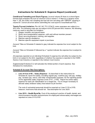 Instructions for Form 470-5477 Home and Community-Based Services (Hcbs) Cost Report - Iowa, Page 20