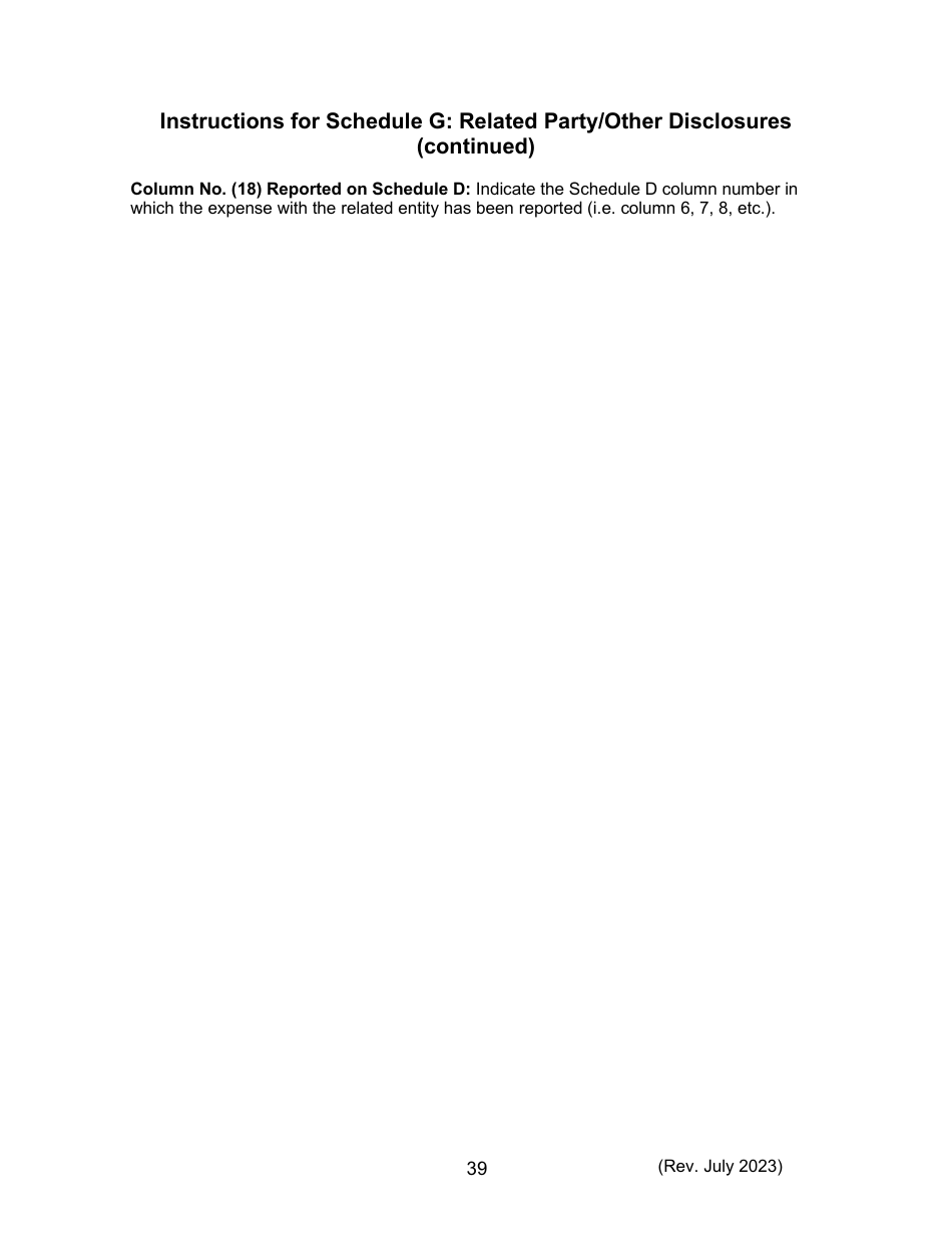 Instructions for Form 470-5477 Home and Community-Based Services (Hcbs) Cost Report - Iowa, Page 39