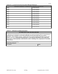 Form DBPR CAM2 Application for Community Association Management Firm License - Florida, Page 6