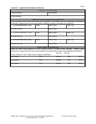 Form DBPR CAM1 Application for Community Association Manager Examination - Florida, Page 5
