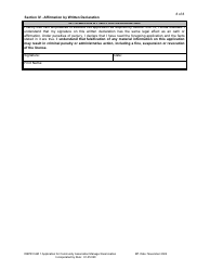 Form DBPR CAM1 Application for Community Association Manager Examination - Florida, Page 9