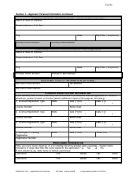 Form DBPR PG4701 Application for Licensure - Professional Geologist - Florida, Page 6