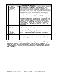 Form DBPR PG4701 Application for Licensure - Professional Geologist - Florida, Page 7