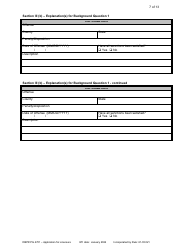 Form DBPR PG4701 Application for Licensure - Professional Geologist - Florida, Page 8