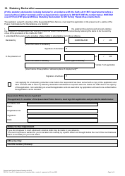 Form DV1 Application for a Protection Order - Queensland, Australia, Page 8