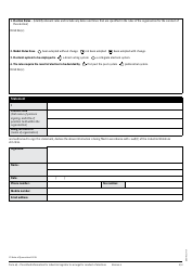 Form 65 Prescribed Information for Industrial Registrar to Arrange for Conduct of Elections - Queensland, Australia, Page 2