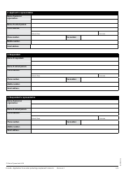 Form 84 Application for an Order Protecting Complainant&#039;s Interests - Queensland, Australia, Page 2