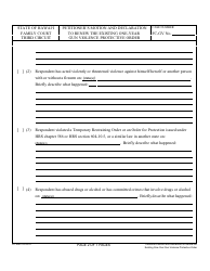 Form 3F-P-498 Petitioner&#039;s Motion and Declaration to Renew the Existing One-Year Gun Violence Protective Order; Notice of Hearing; Statement of Mailing; Exhibits 1 and 2 - Hawaii, Page 2