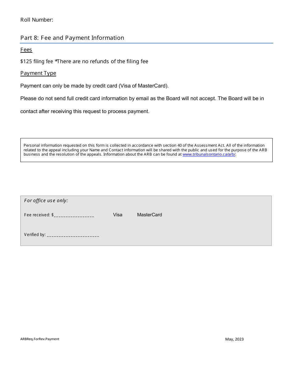 Request for Review of a Board Decision or Order - Ontario, Canada, Page 4