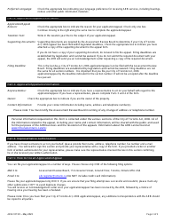 Form ARB-COTA5 City of Toronto Act Application/Appeal - Limits on Traditional Municipal Taxes - Ontario, Canada, Page 2