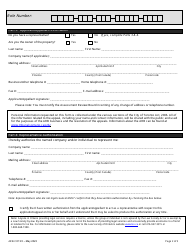 Form ARB-COTA5 City of Toronto Act Application/Appeal - Limits on Traditional Municipal Taxes - Ontario, Canada, Page 5