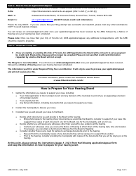 Form ARB-COTA4 City of Toronto Act Application/Appeal - Cancel, Reduce, Refund - Ontario, Canada, Page 3