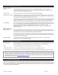 Form ARB-COTA1 City of Toronto Act Application/Appeal - Apportionment - Ontario, Canada, Page 2