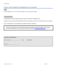 Demande De Reexamen D&#039;une Decision Ou D&#039;une Ordonnance De La Cref - Ontario, Canada (French), Page 4